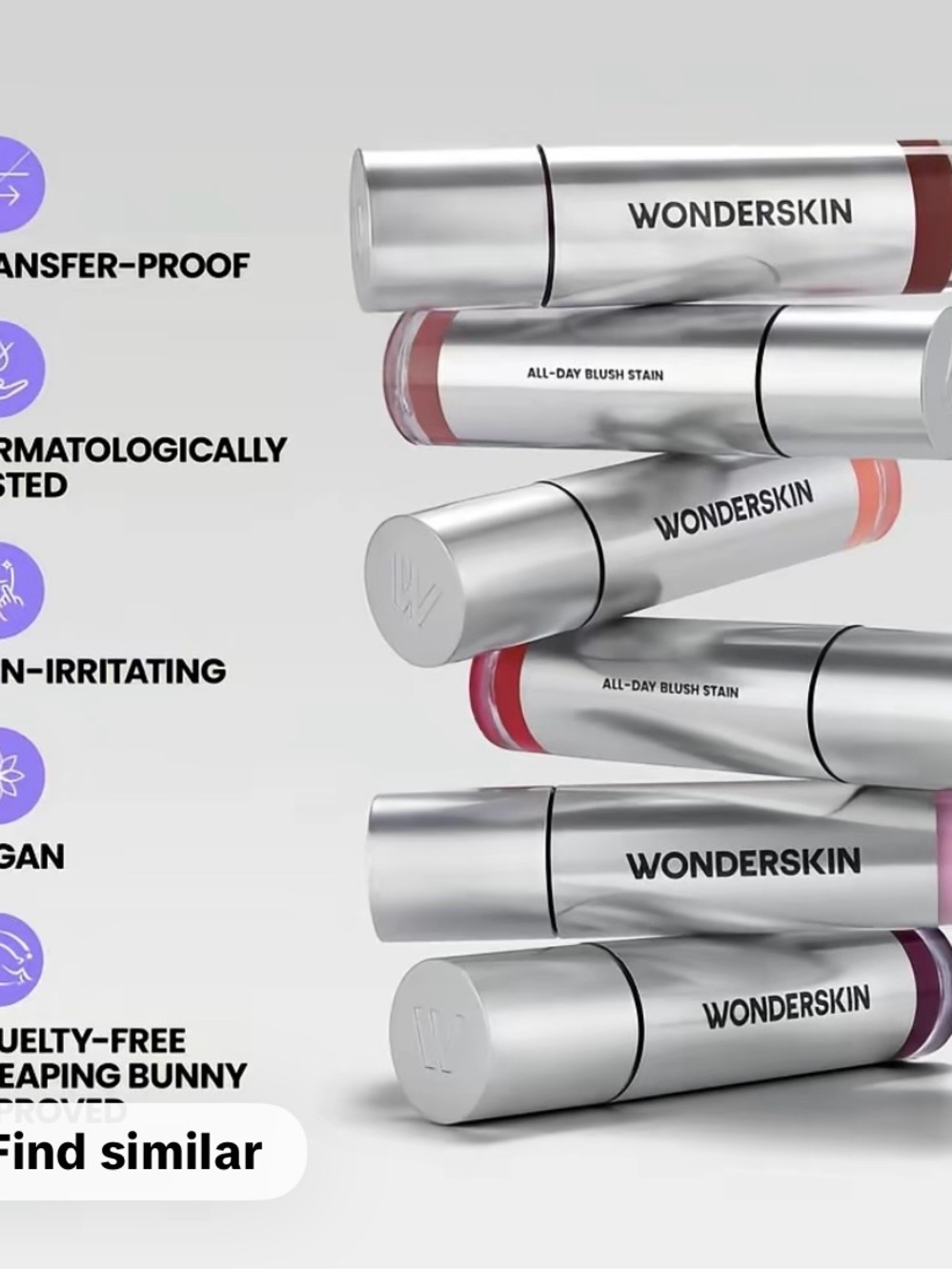 Wonder, skin wonder blading all day stain exposure set.